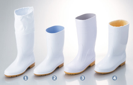 ゾナG5セミ白カバー付／ゾナG3セミ白長靴耐油／安全ゾナ／防寒ゾナセミ白長靴